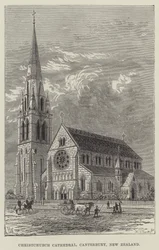 Christchurch Cathedral, Canterbury, Neuseeland